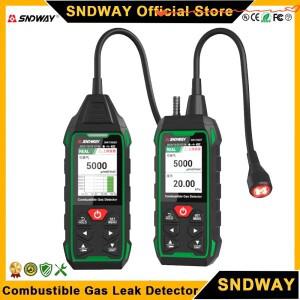 SNDWAY 가연성 가스 누출 감지기 경보 천연 액화 석유 메탄 이소부탄 10000 PPM umol SW-733GS/GT