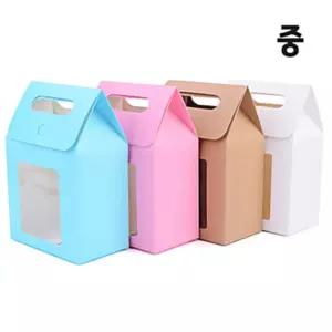 접이식 선물박스 x 손잡이형 투명창 20개 중형 홈파티 랜덤 R03W8B3A9D