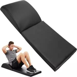 Ab 운동 매트 피트니스 복부 윗몸 일으키기 기구 코어 트레이닝 두꺼운 폼 패드 홈 헬스장 요추 지지대