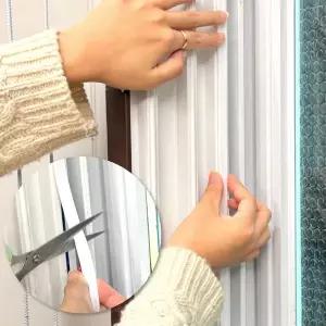 현관문 틈새막이 고무패킹 화이트 6mm x 6m