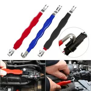 자동차 단자 제거 도구 키트 범용 전기 커넥터 핀 추출기 분리기 휴대용 수리 유지보수