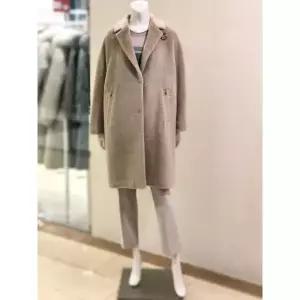 [벨리시앙]벨리시앙 세이브존01 테일러드 칼라 알파카 울 블랜드 롱코트 LC24