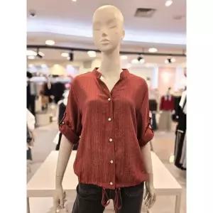 [무자크][무자크]차이나허리리본블라우스MP6WBL01 세이브존03 [무자크]차이나