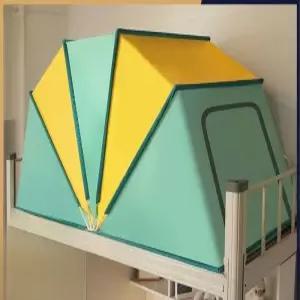 접이식 이층침대 텐트 암막 동굴 수면 기숙사