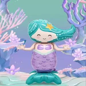 생일 파티 분위기 실내/실외 장식 인어 위한 pc 서 있는 풍선