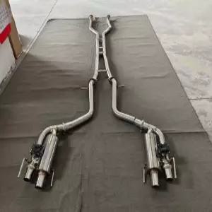 렉서스 IS 500 컨트롤 밸브 시스템용 WRAX 배기 SS304/Ti 캣백 성능 향상