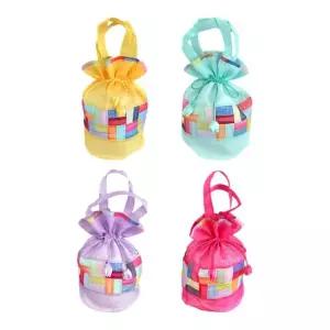 [골드스마일](BBT4) 알록달록 전통 조각보 복주머니 대형 명절소품 외국인선물