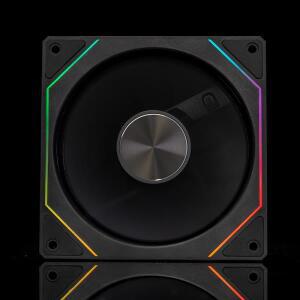 프리즘 4 RS 케이스 팬 120mm 5V 3Pin ARGB 순환 미러 조명 효과 PWM 800-1800RPM 냉각