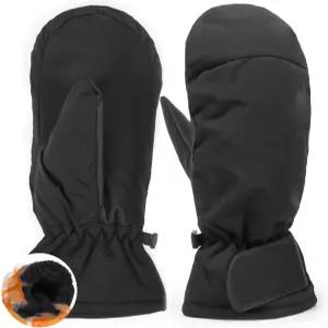 남성용 본호 스키 장갑 겨울용 따뜻한 추운 날씨 스노보드 운전을 위한 방수 방풍 기능이 있습니다