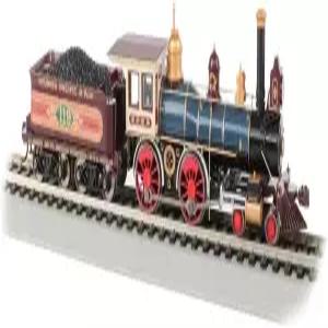 4-4-0 아메리칸 Dcc 사운드 밸류 장착 증기 기관차 - 유니온 퍼시픽 119 석탄 적재량 HO 스케일