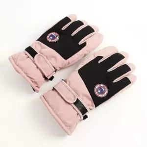 터치 스키 장갑 여성용 핑크 군용 방한 등산 스노보드 방한 겨울 스포츠