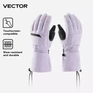 러닝장갑 마라톤 조깅 벡터 터치스크린 P 코튼 방수 스키 장갑 내마모성 PU 습기 방지 남녀 공용 다섯 손가