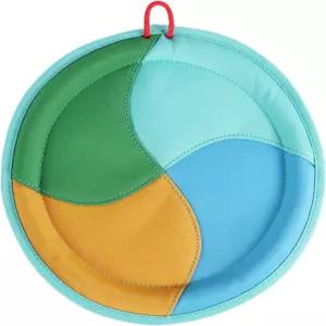 라수로아 플로팅 도그 풀 장난감 인터랙티브 워터 토이 애완동물 플라잉 디스크 소형 및 대형 반려동물