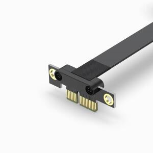 PCI-E3.0 케이블 Express 라이저 카드 1x TO 4X 확장 연장 그래픽 리본 x1x4 네트워크 사운드