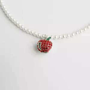 무궁무진 대구를 기억하는 사과 핵진주 세트 목걸이 귀걸이 주얼리세트