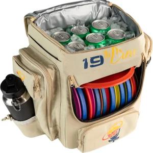 쿨러가 장착된 19번째 크루 디스크 골프 백팩 소형 장비 가방