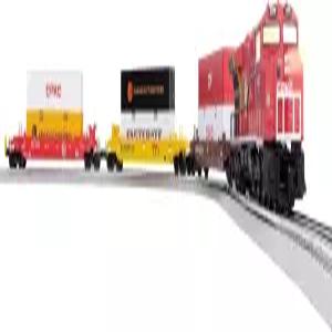 리오넬 CPKC 맥시 스택 라이온치프 화물 전기 O 게이지 블루투스 5.0 열차 세트 리모컨 포함