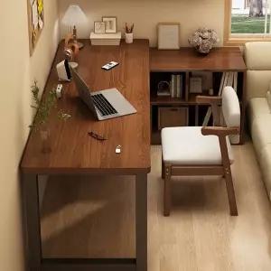 튼튼한 ㄱ자 책상 보관 코너 미니거실장 컴퓨터 데스크