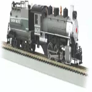 바흐만 트레인즈 - USRA 0-6-0 스모크 앤 밴더빌트 입찰 포함 유니온 퍼시픽 4434 HO 스케일