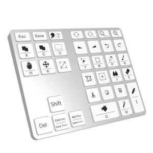 프로크리에이트 키보드 단축키패드 단축키보드 디자인 한손