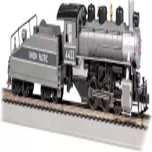 바흐만 트레인즈 - USRA 0-6-0 연기 및 슬로프 텐더 포함 유니온 퍼시픽 4433 (그레이하운드 스킴) HO