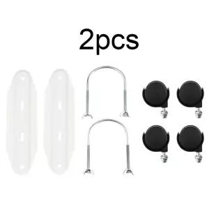 2개 오일 틴 풀리 브래킷 수력 라디에이터 전기 히터 모바일 360 ° 전방향 휠 스탠드 홈 오피스 하드웨어