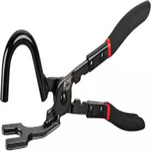 성능 도구 W80687 배기 행거 플라이어 쿠션 그립 고무 지지대 제거 자동차 트럭 유니버설 핏 블랙