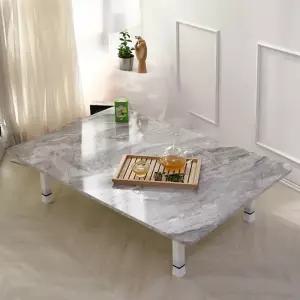 모던 스타일 다리조절 접이식테이블 좌식 밥상 12080