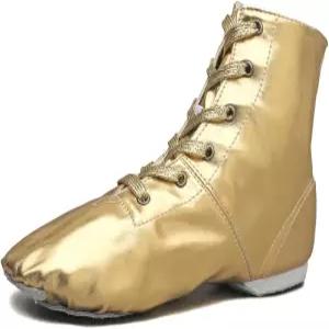 여아 PU 코스튬 부츠를 위한 MSMAX 재즈 댄스 슈즈 남아용