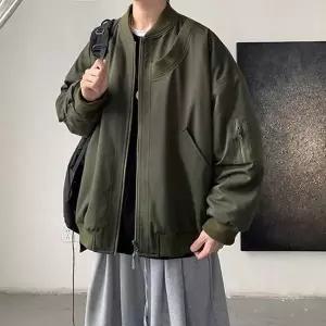 [RIZPICK]남성점퍼 루즈핏 블루종 가을 봄버점퍼 항공자켓 봄