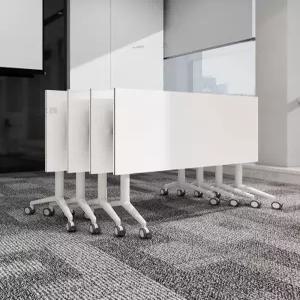 접이식 회의 테이블 이동식 학원용 책상 연수용 사무용