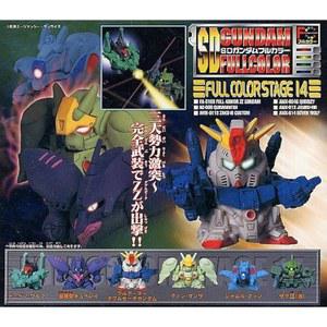 반다이 가샤폰 SD 건담 풀 컬러 스테이지 14 [전 6종 세트] (일본 수입)