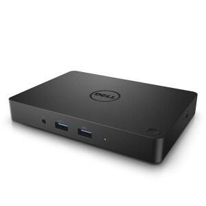 Dell WD15 모니터 도크 4K(180W 어댑터 포함) USB-C (450-AEUO 7FJ4J 4W2HW) 블랙 듀얼 디스플레이