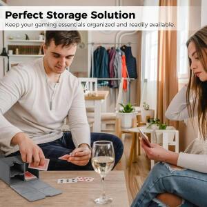 1Pc 트레이딩 카드 케이스 데크 박스 보관 취미 내구성 야구 홀더 디스플레이 보호