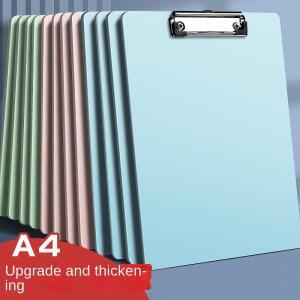 A4 방수 클립보드 쓰기 패드 파일 폴더 문서 홀더 학교 용품