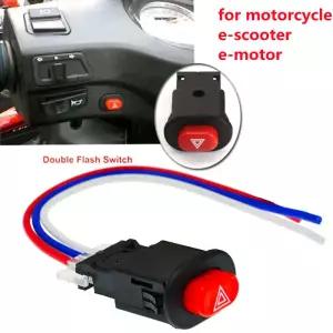 오토바이 더블 플래시 스위치 비상등 버튼 경고 스쿠터 전기차 개조 신호등
