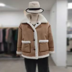 [SI]SI 세이브존04 양면 무스탕 하프 점퍼 SJH1186800CA (29987009)