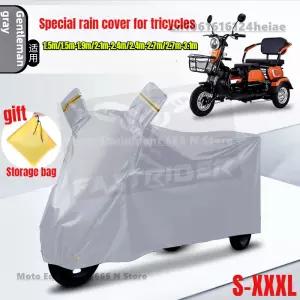 전기 삼륜차 커버 우박 방지 방수 소형 오토바이 야외