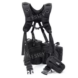 카메라 촬영 걸이대 케이스 허리 벨트 잡화 가방 보관함 렌즈 파우치 스트랩 야외