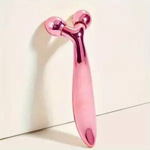 원피스 3D 얼굴 마사지기 360도 회전 눈 마사지 롤러 휴대용 Y자형 미용 도구 장비