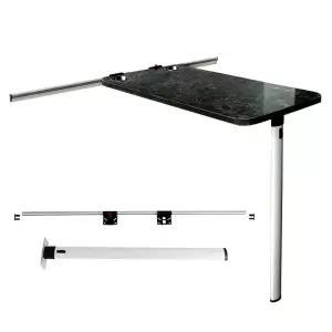 캠핑카 카라반 테이블 선반 보드 다리 브래킷 접이식 회전 식탁