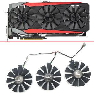 GPU 냉각 VGA 쿨러 그래픽 gtx1080 gtx980ti 선풍기 ASUS STRIX GTX 1080/980Ti/1060/1070 비디오 카드 시