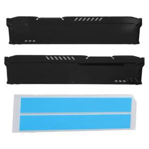 1세트 RAM 방열판 라디에이터 냉각 쿨러 DDR2 데스크탑 메모리 패드