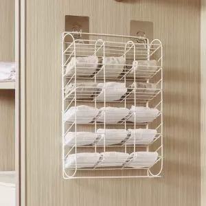 벽걸이 속옷 정리함 철제 양말 속옷정리함 수납장 벽걸이형