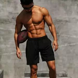 [RIZPICK]남성 트레이닝 반바지 운동 밴딩팬츠 스포츠 5부