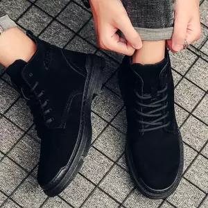 [RIZPICK]캐주얼 스웨이드 워커 베이직 발목 로우 따듯한