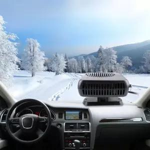 차량용급속온풍기 히터 서리제거 난방기 연결 미니 24v 가열