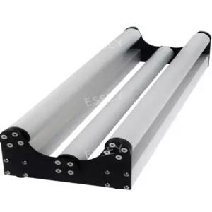 시트지 롤러 풀링기 받침대 알루미늄 재단 재료 랙 필름 롤