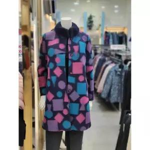 세이브존05 마담 엄마옷 울 프린트코트 25DS9071L5 (43600241)
