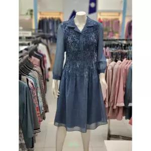 세이브존05 엄마옷 비즈 포인트 링클자수원피스 25B51023O5 (35234718)